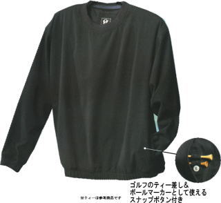 ウィンドシャツ ブラック