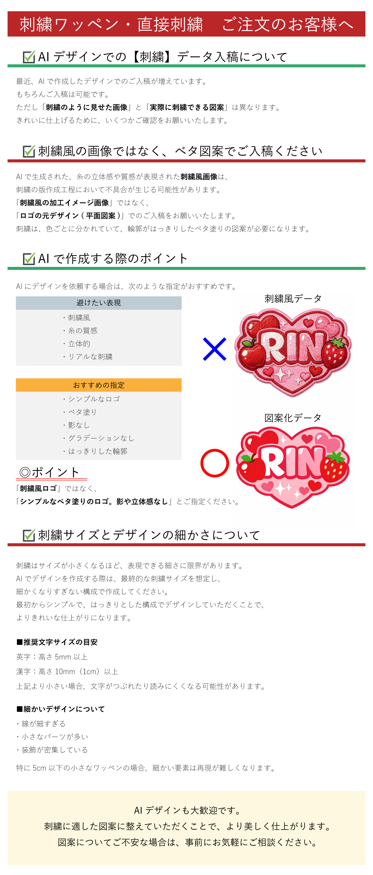AI画像の入稿について